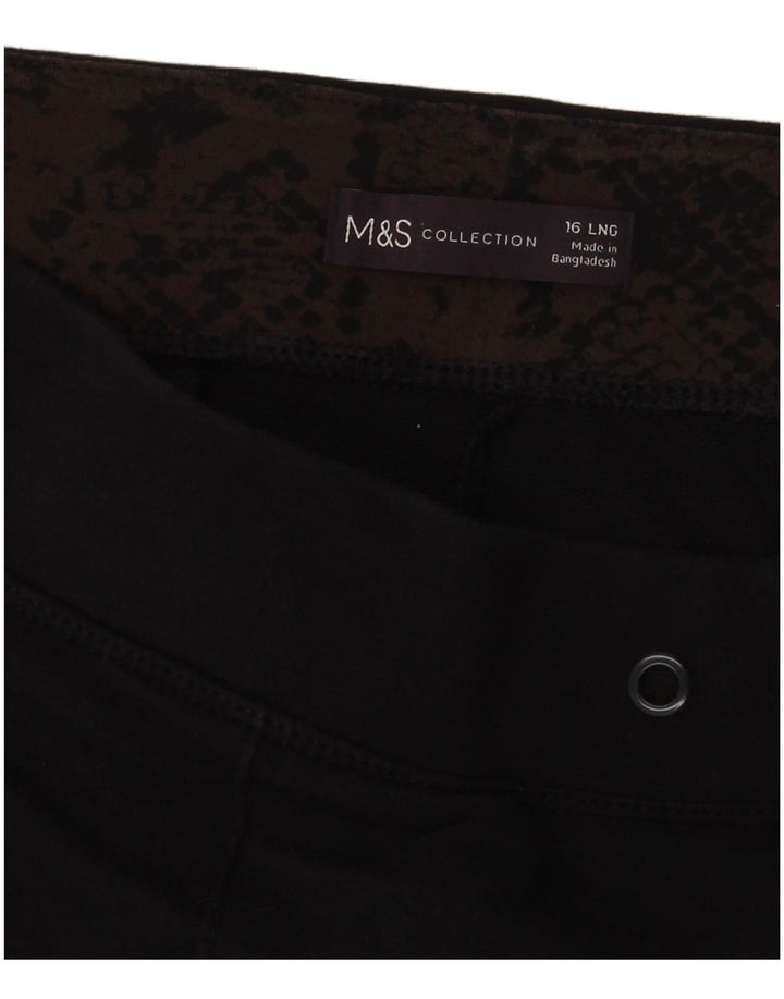 Marks & Spencer Pantalon de survêtement pour femme UK 16 Large Bleu marine