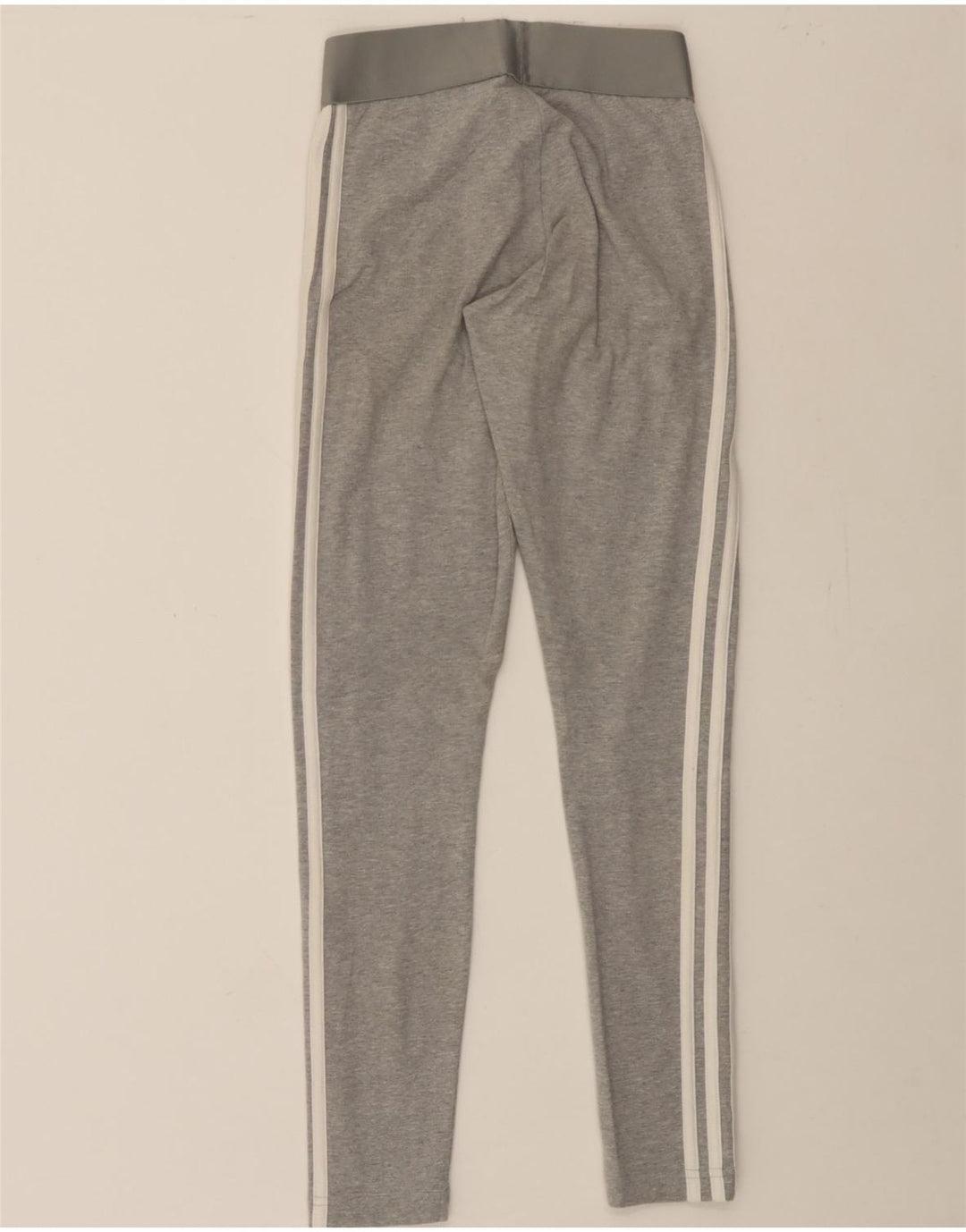 ADIDAS Womens Leggings UK 4/6 XS  Grey Vintage Adidas and Second-Hand Adidas from Messina Hembry 