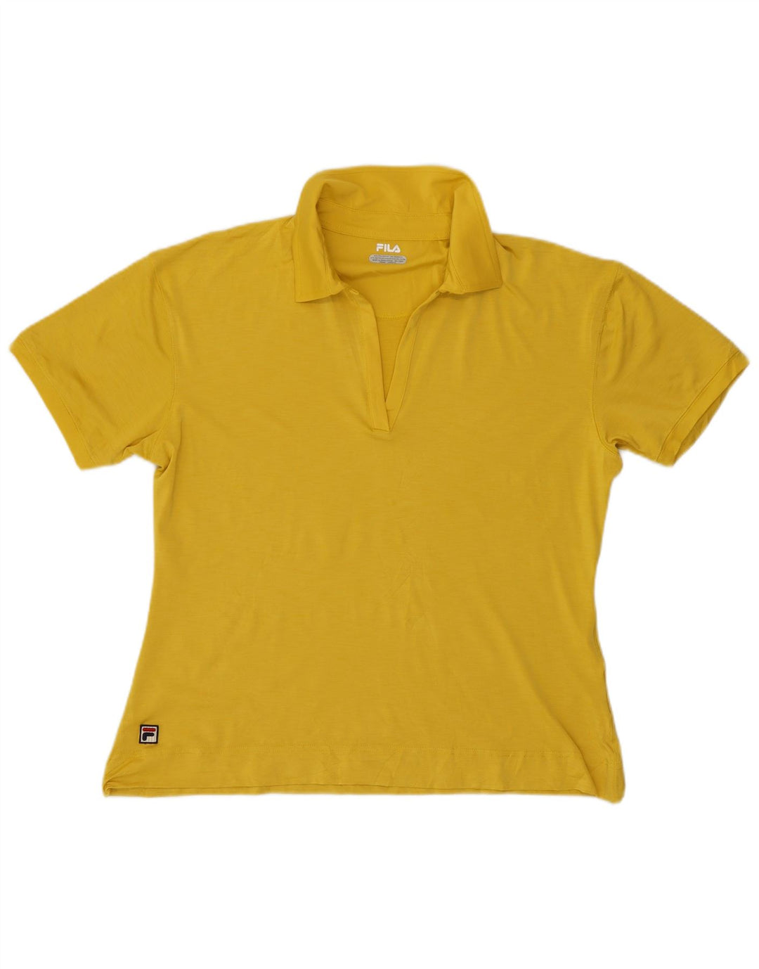 Fila Polo Femme UK 18 XL Jaune Polyester