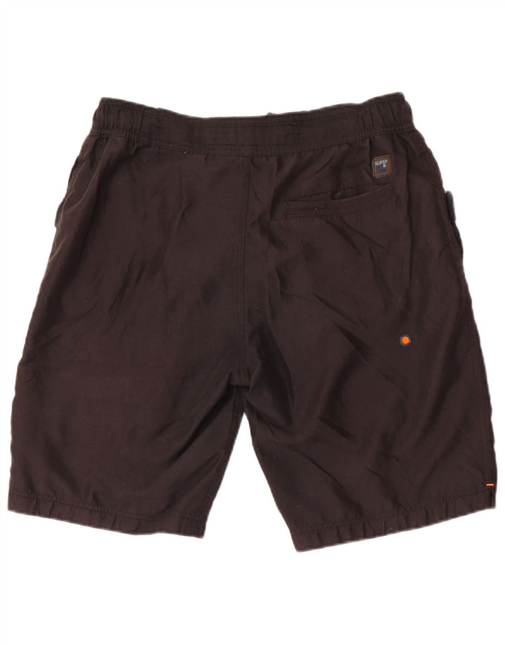 Superdry Short de Bain Graphique Homme Noir Moyen Polyester