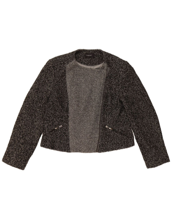 Marks & Spencer Veste blazer autographe pour femme UK 16 Large Gris Moucheté