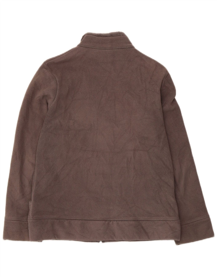 Marks & Spencer Veste polaire pour femme UK 12 Gris moyen Polyester