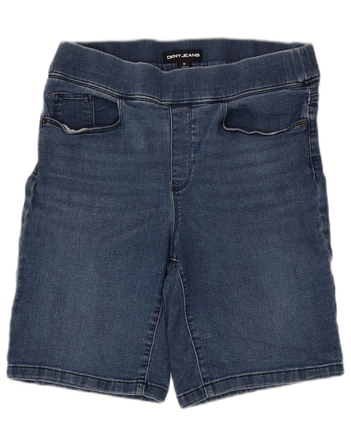 DKNY Short en Jean Femme Medium W30 Bleu Coton