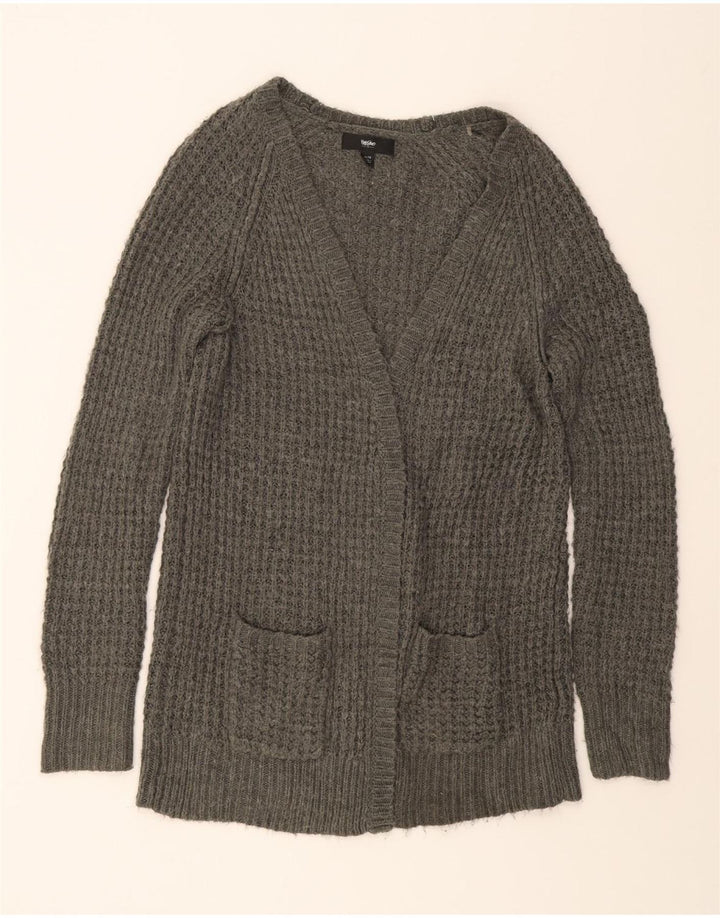 MOSSIMO Womens Open Cardigan Sweater UK 18 XL Grey Acrylic Vintage Mossimo and Second-Hand Mossimo from Messina Hembry 