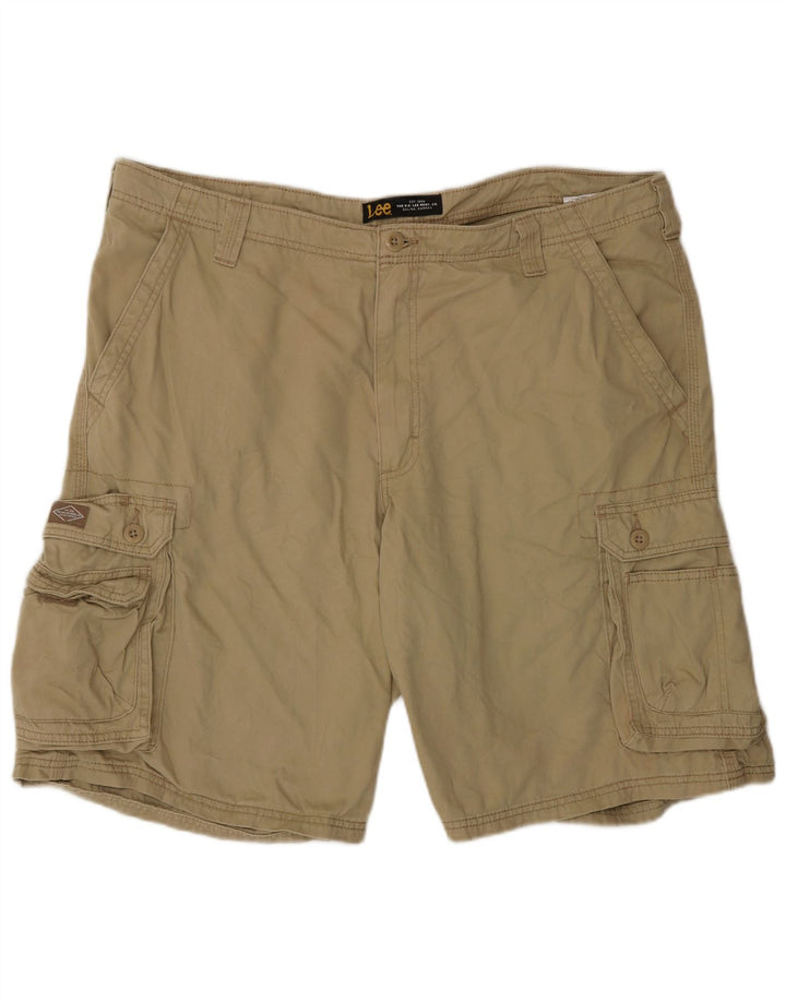Lee Short Cargo Homme W40 XL Kaki Coton