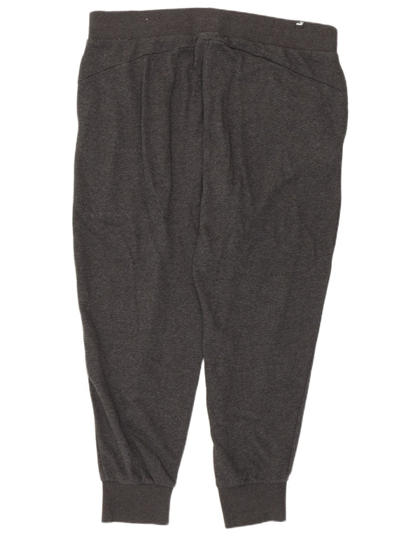 Puma Pantalon de survêtement pour femme Joggers UK 18 XL Gris Coton
