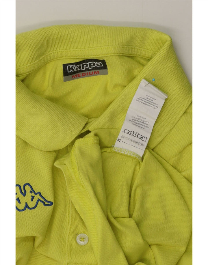 Kappa Polo Homme Vert Moyen Coton