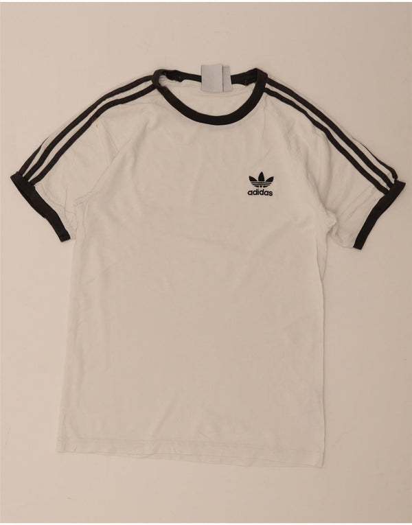 Adidas T-Shirt Homme Haut Petit Coton Blanc