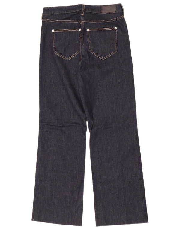 Lacoste Womens Bootcut Jeans Taille 36 Petit W28 L29 Bleu Marine Coton