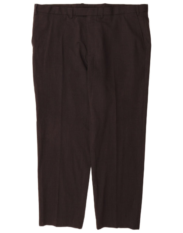 Marks & Spencer Pantalon de costume coupe classique pour homme W42 L31 Gris laine