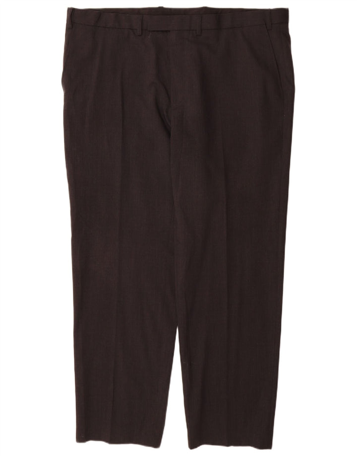 Marks & Spencer Pantalon de costume coupe classique pour homme W42 L31 Gris laine