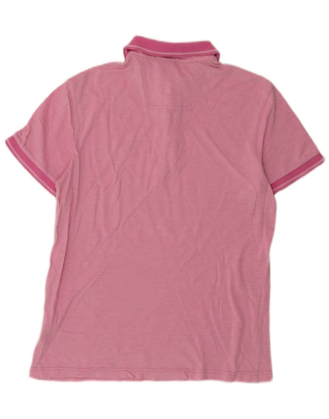 Hugo Boss Homme Polo Regular Fit Coton Moucheté Rose Moyen