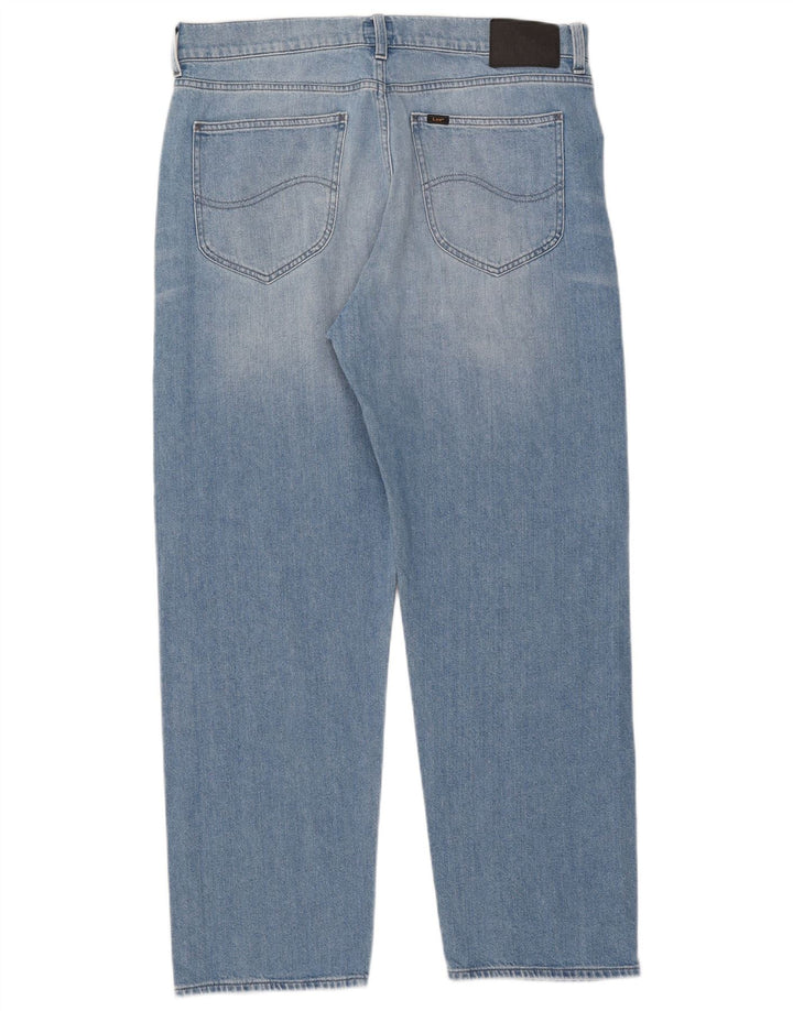 Lee Jean Droit Femme W34 L29 Bleu Coton