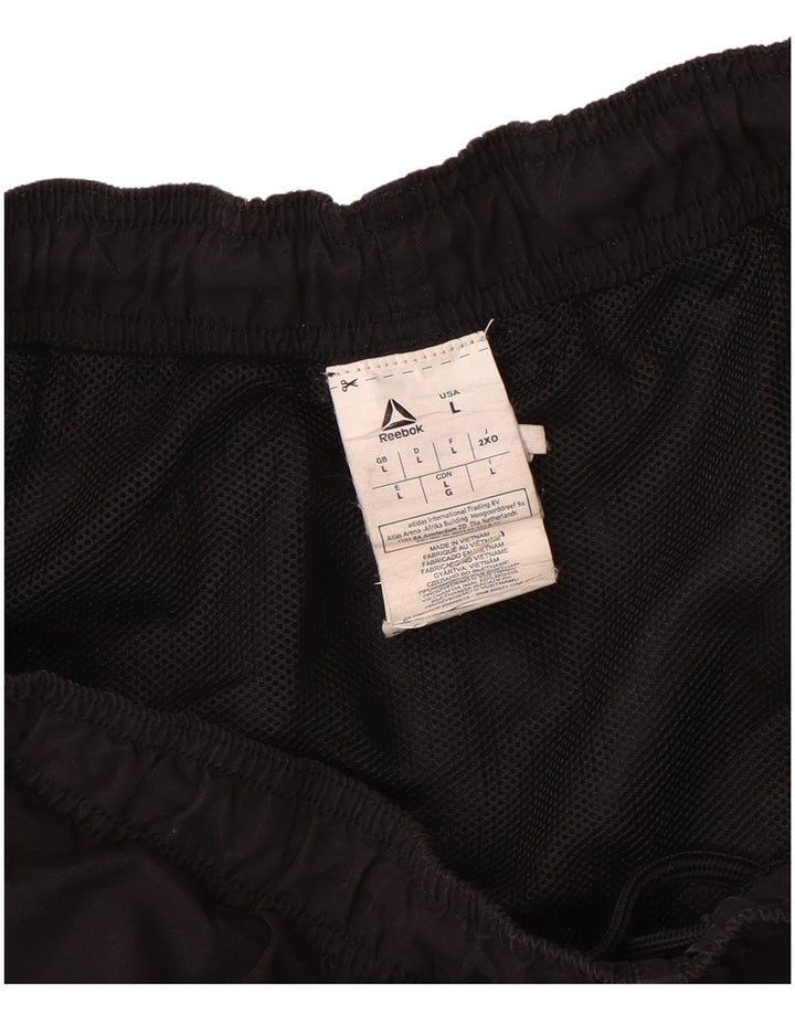 Reebok Short de sport homme grand noir polyester