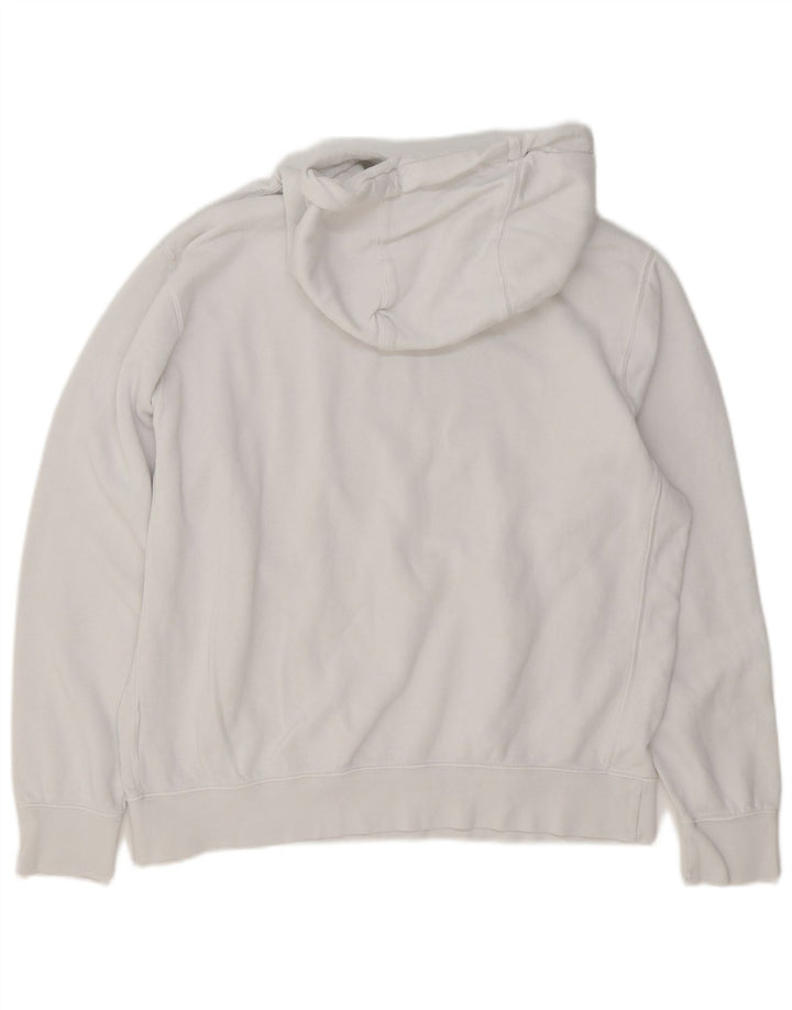 Nike Pull à capuche graphique pour homme Grand coton blanc