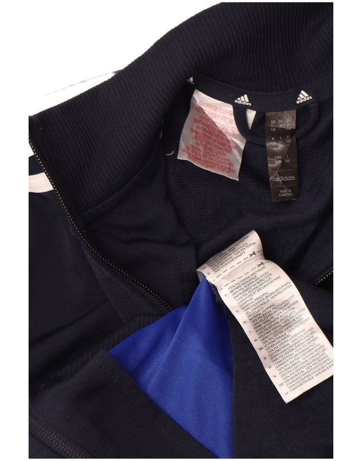 ADIDAS Veste de Survêtement Aeroready Garçon 11-12 Ans Bleu Marine