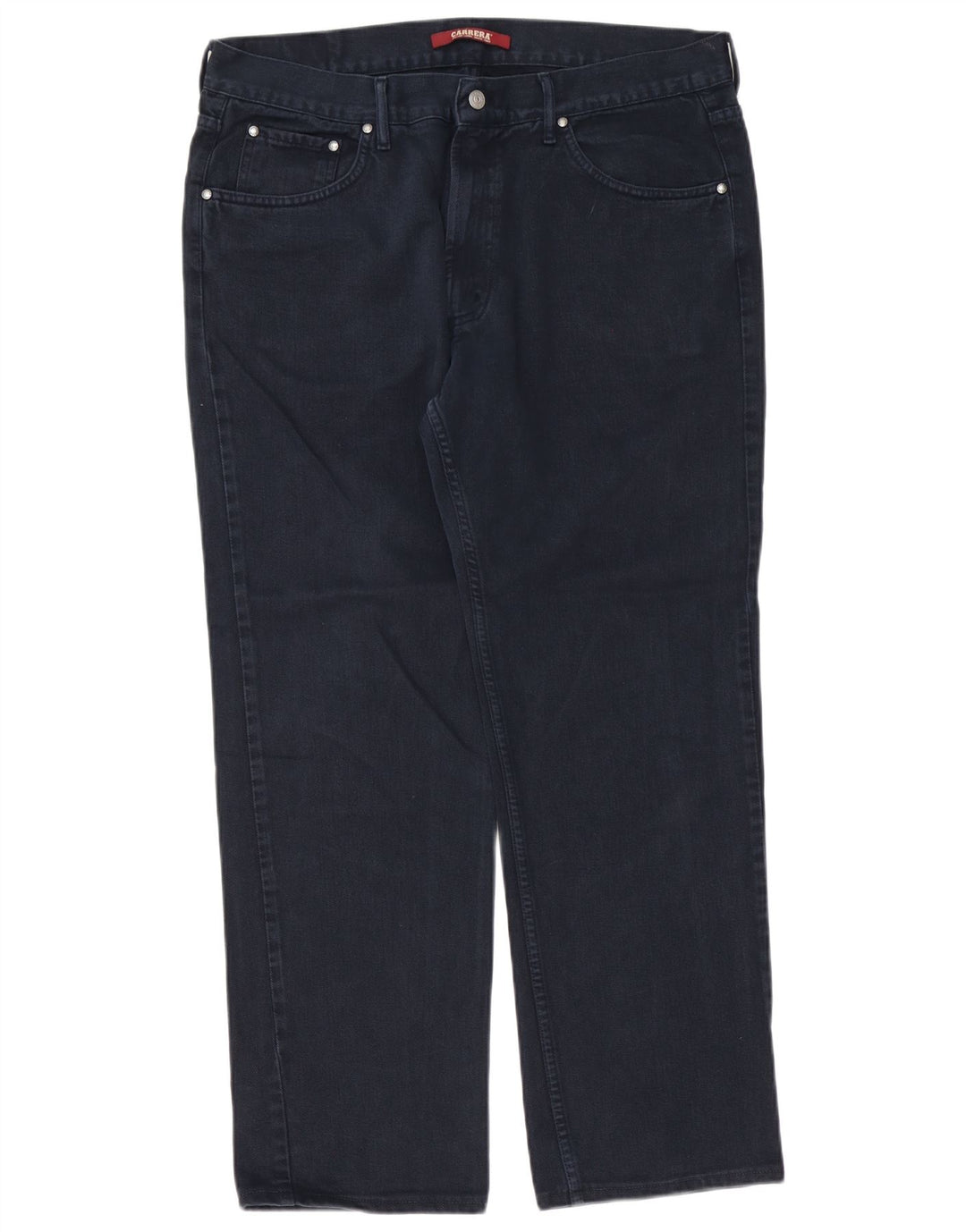 Carrera Jean Droit Homme W38 L30 Bleu Marine Coton