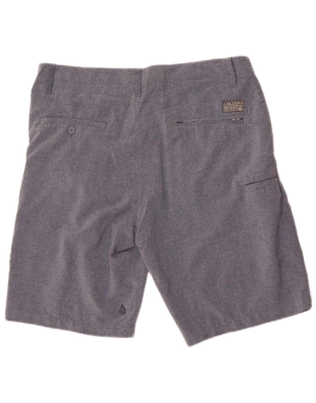 Volcom Short Cargo W33 Homme Bleu Marine Moyen Polyester