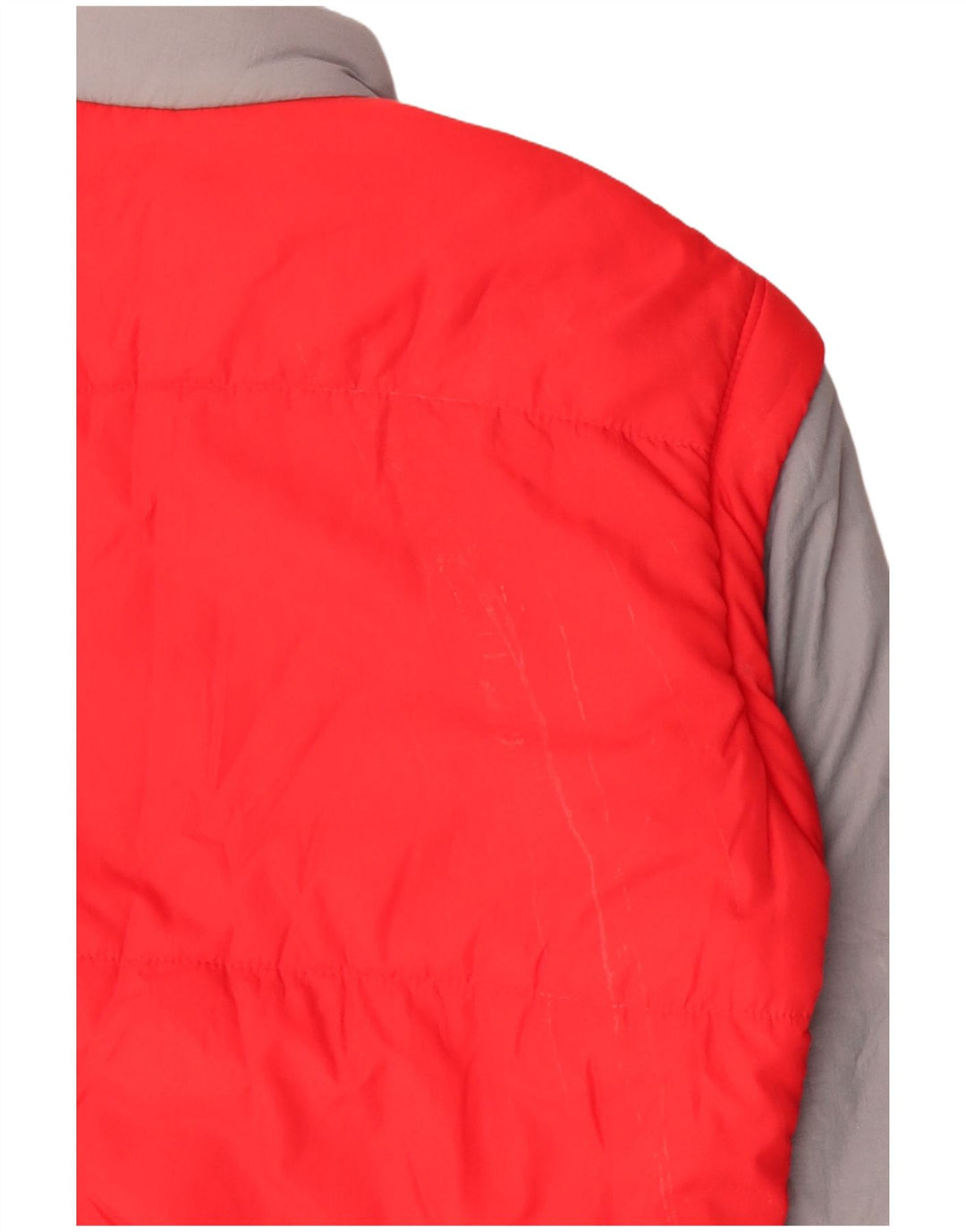 Carrera Veste matelassée pour homme UK 40 Large Rouge Colorblock Polyamide
