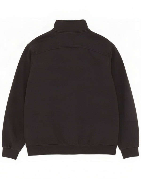 Reebok Veste de survêtement pour homme Large Noir Coton