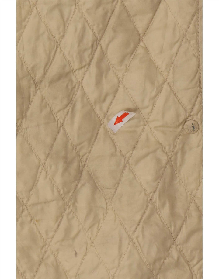 Moncler Veste matelassée femme taille 4 XL Beige