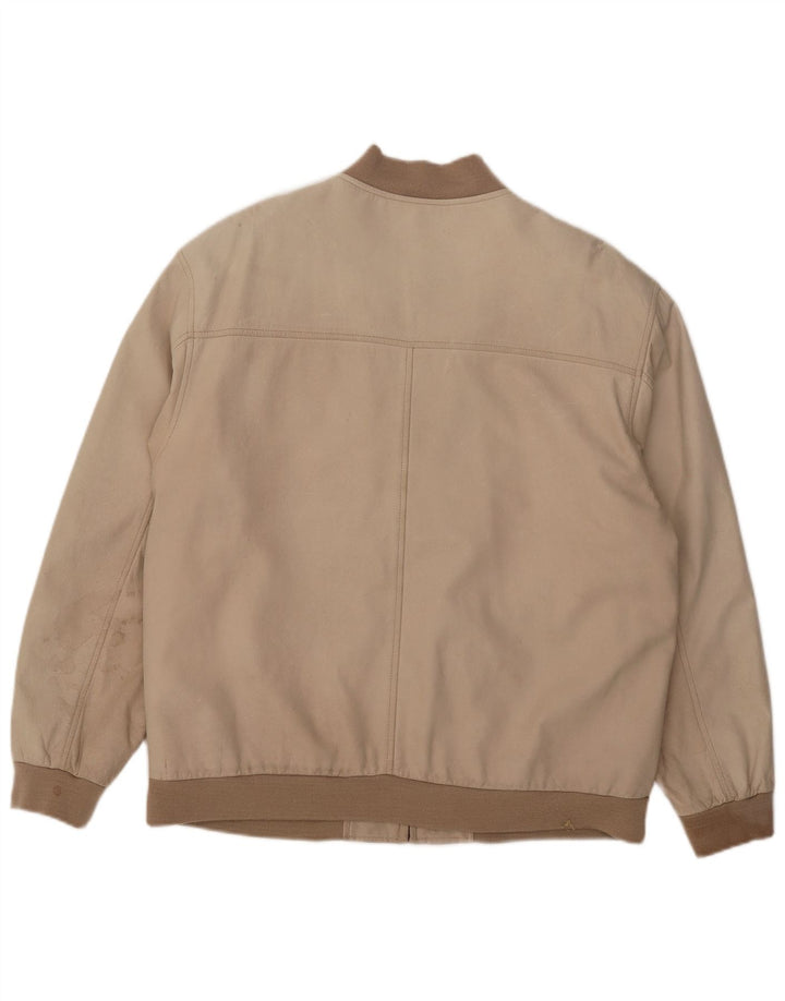 WESTBURY Veste en cuir pour homme UK 38 Cuir beige moyen