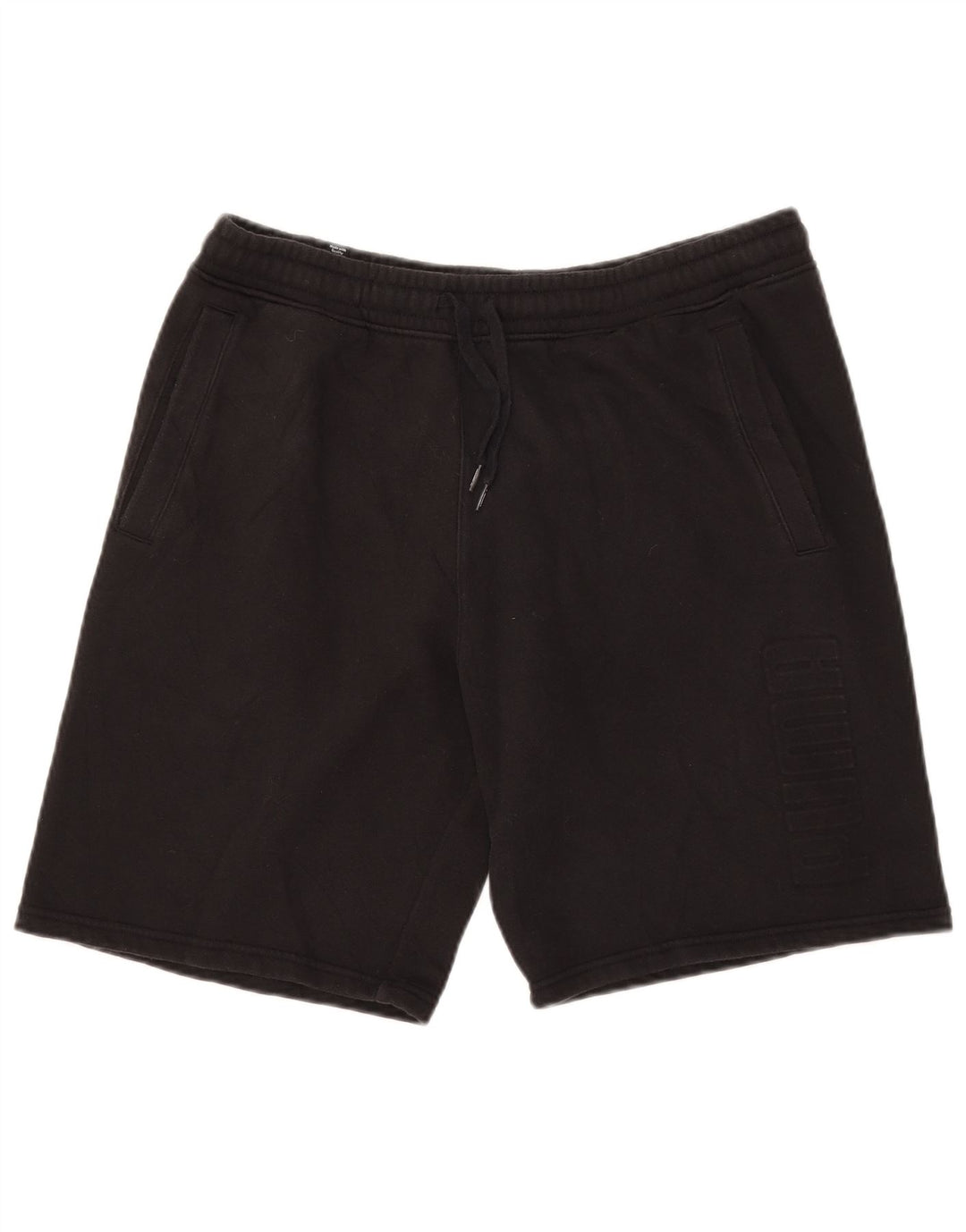 PUMA Short de sport graphique pour hommes, grand, noir