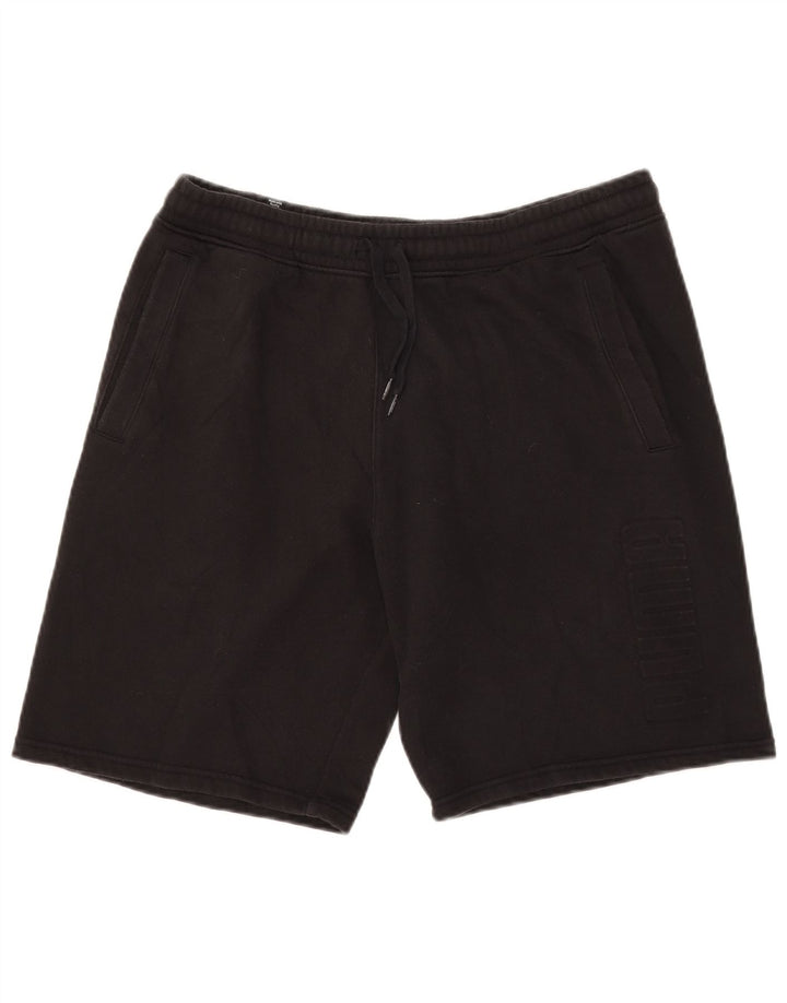 PUMA Short de sport graphique pour hommes, grand, noir