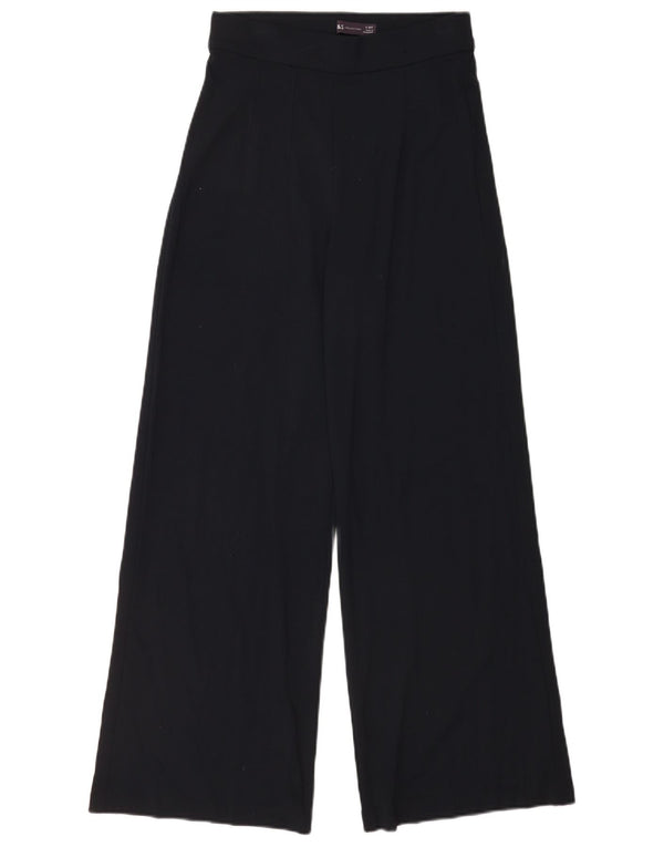 Marks & Spencer Pantalon taille haute pour femme UK 8 Small W26 L28 Bleu marine