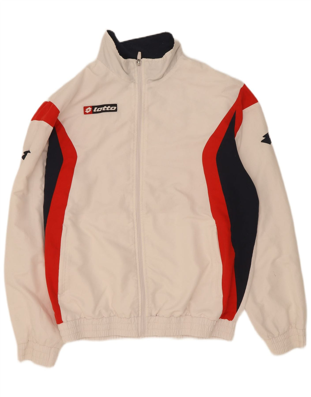 Lotto Veste de survêtement pour homme XL Blanc Colorblock Polyester