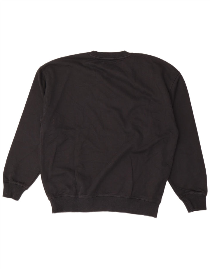 Converse Sweat-Shirt Graphique Homme Noir Moyen Coton
