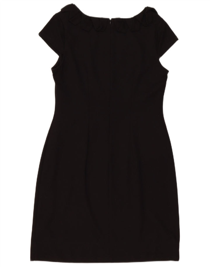 Marks & Spencer Robe fourreau pour femme UK 14 Large Noir Polyester