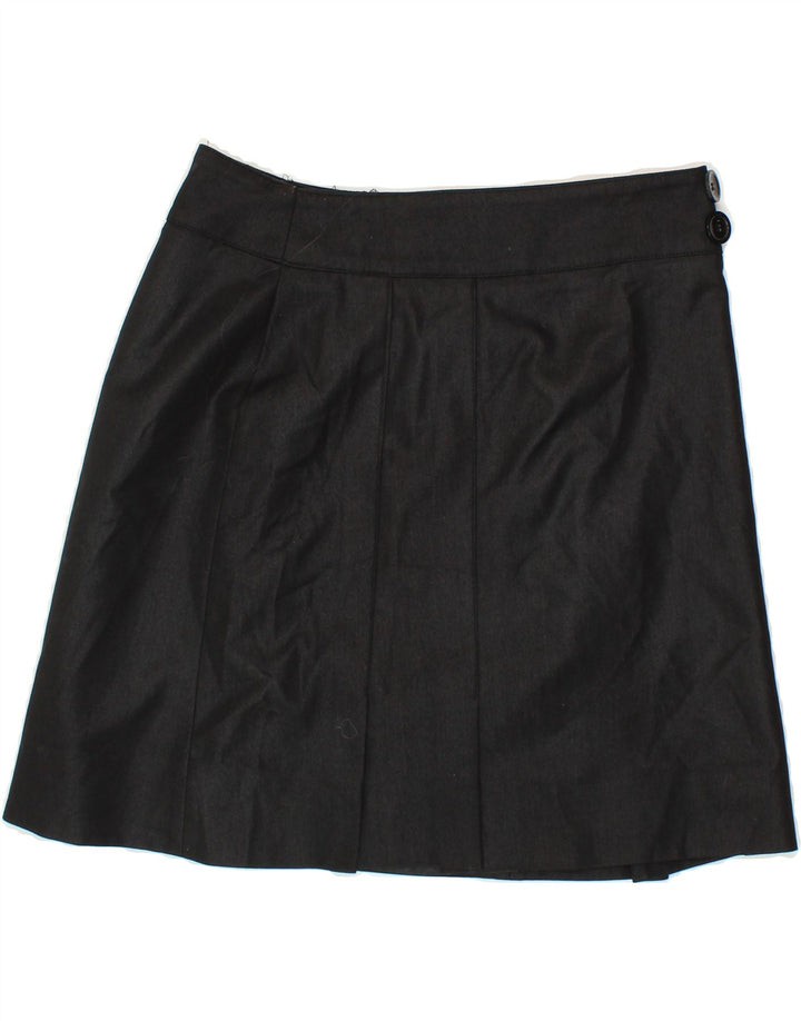 VINTAGE Womens A-Line Skirt W28 Medium  Black Vintage Vintage and Second-Hand Vintage from Messina Hembry 