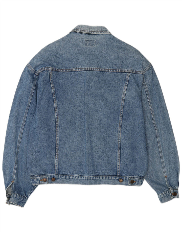 REPORTER Veste en Jean Homme UK 38 Bleu Moyen