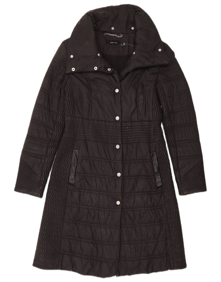 Karen Millen Manteau rembourré pour homme UK 10 Petit Noir Polyamide