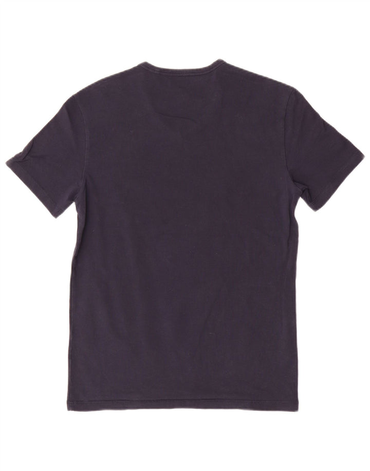 Guess T-Shirt Graphique Homme Bleu Marine Moyen