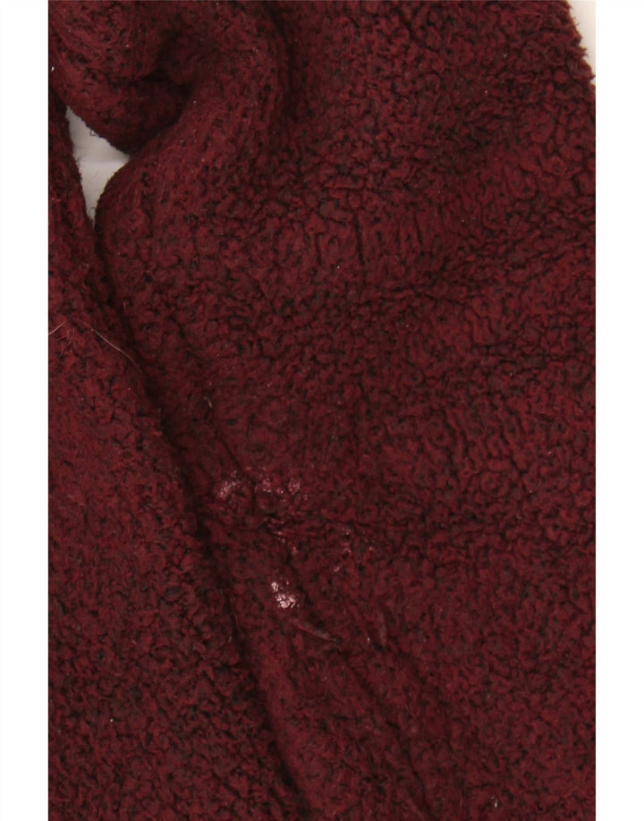 MOUNTAIN WAREHOUSE Womens Fleece Jacket UK 12 Medium  Burgundy Polyester Vintage Mountain Warehouse and Second-Hand Mountain Warehouse from Messina Hembry 