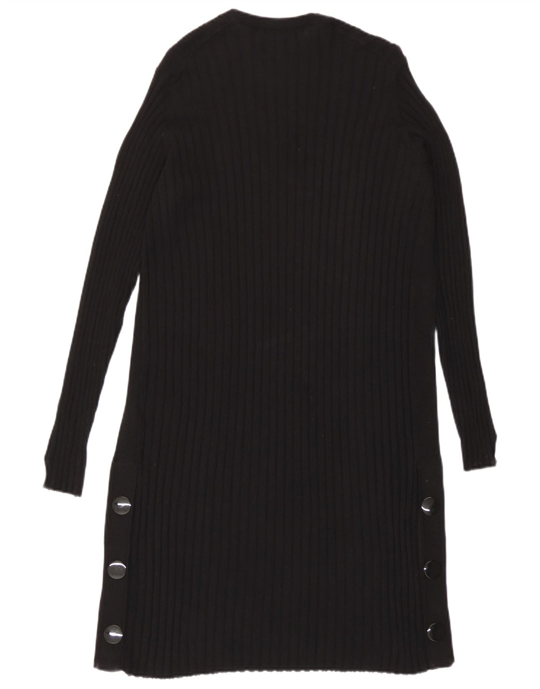 Marks & Spencer Pull cardigan ouvert long pour femme UK 10 Small Noir