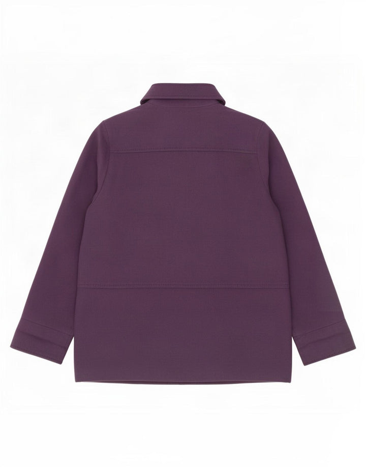 Marks & Spencer Manteau pour femme UK 16 Grande laine vierge violette