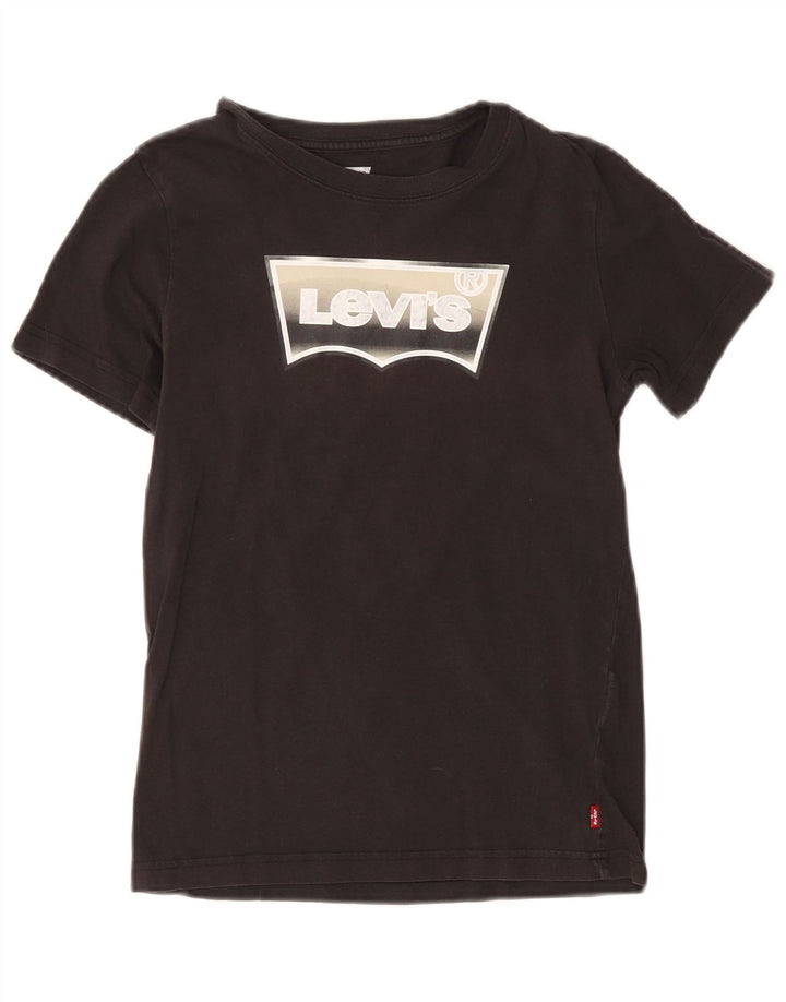 Levi's T-Shirt Graphique Garçon 11-12 ans Noir Coton