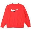 Nike Sweat-shirt graphique en coton rouge moyen pour homme