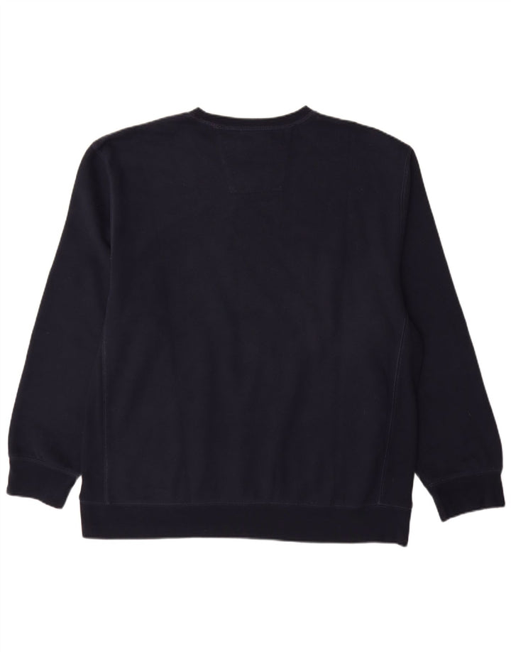 NAUTICA Sweat-shirt pour homme en coton bleu marine 2XL