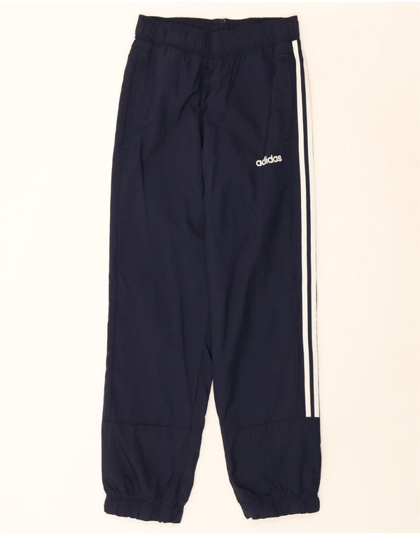 ADIDAS Pantalon de survêtement pour homme, jogging, petit, bleu marine, nylon