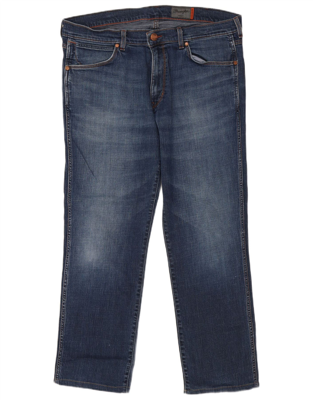 Wrangler Jean droit homme W38 L29 bleu marine