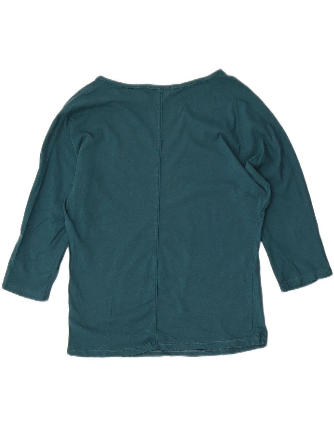 Oasis Haut Femme Manches 3/4 UK 10 Petit Vert Coton