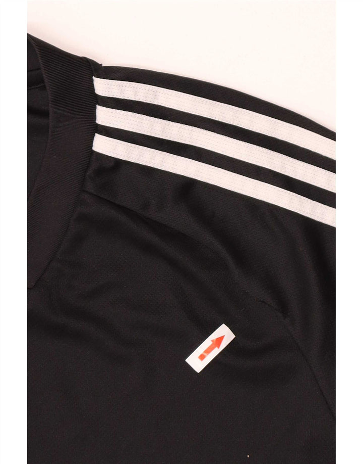 Adidas Hommes Climacool T-Shirt Haut Petit Noir Polyester