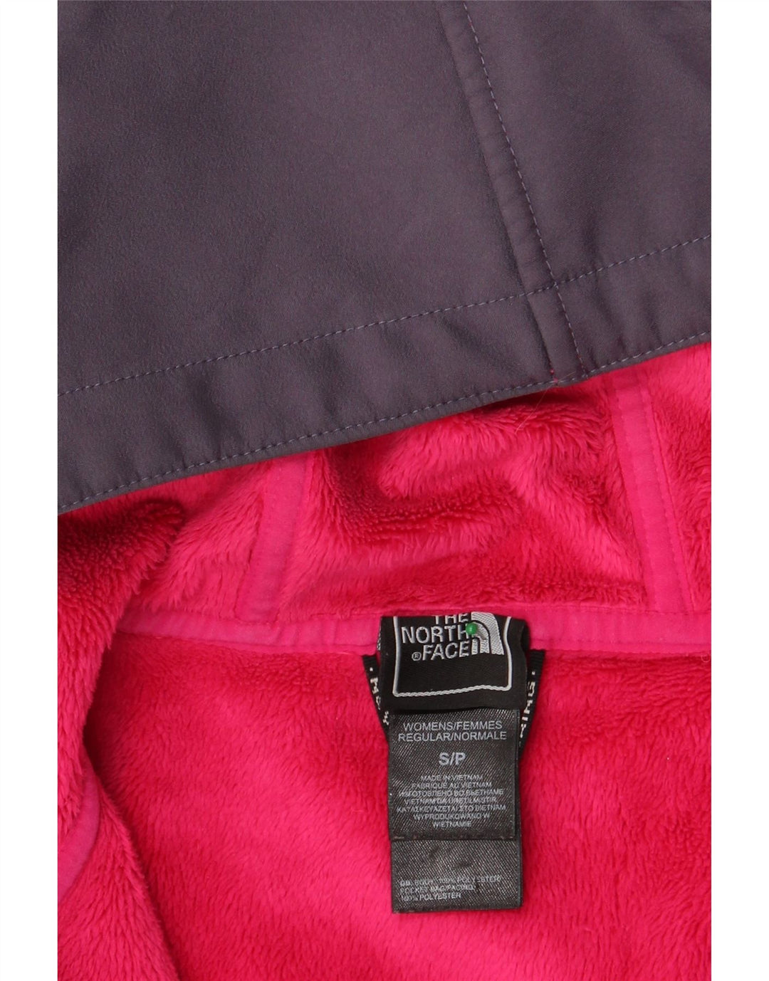 THE NORTH FACE Veste coupe-vent à capuche pour femme UK 10 Small Violet