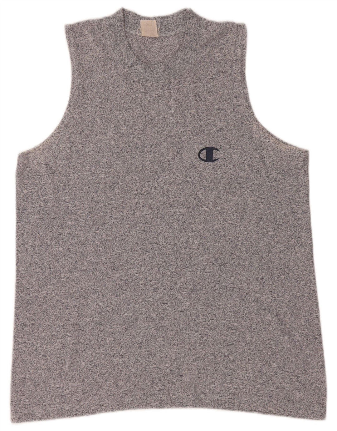 CHAMPION Débardeur Femme UK 12 Gris Moyen Moucheté