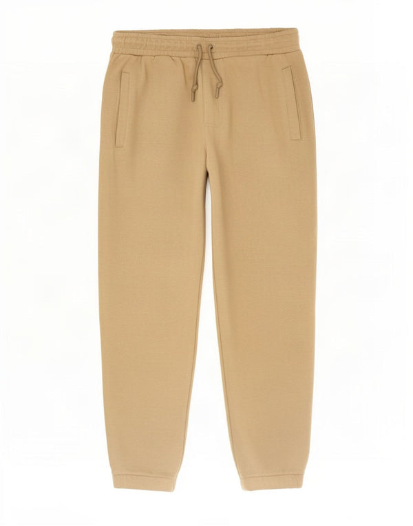 Zara Pantalon De Survêtement Homme Joggers XL Coton Beige