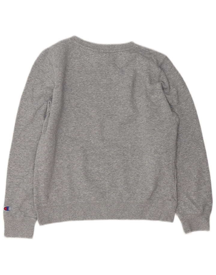 Champion Sweat-shirt graphique pour femme UK 10 Petit gris moucheté